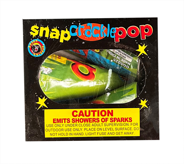 SNAPCRACKLEPOP FOUNTAIN Pro Fireworks