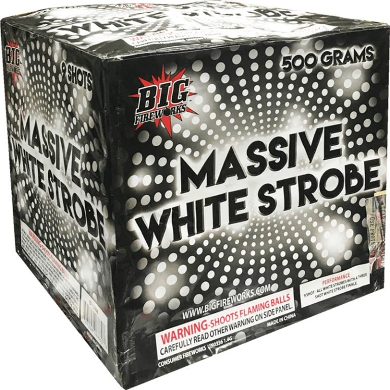 Massive White Strobe Pro Fireworks